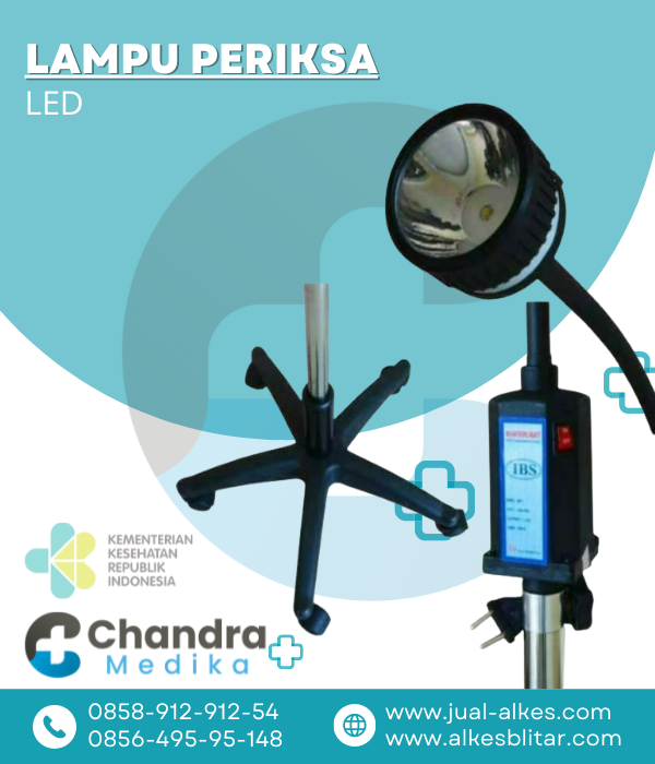 Lampu Periksa Medis Pasien LED Halogen