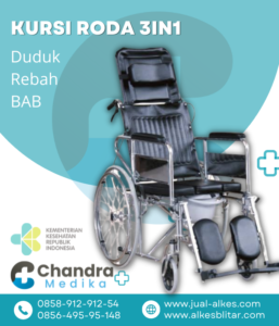 Kursi Roda 3in1 murah di Blitar