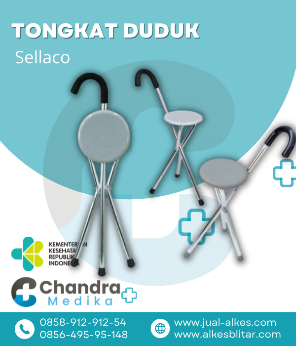 Tongkat Duduk -Tongkat Orang Tua