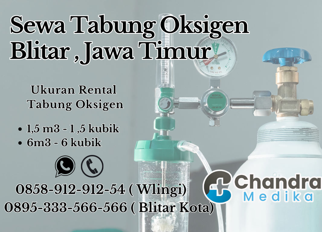 Sewa Tabung Oksigen Blitar