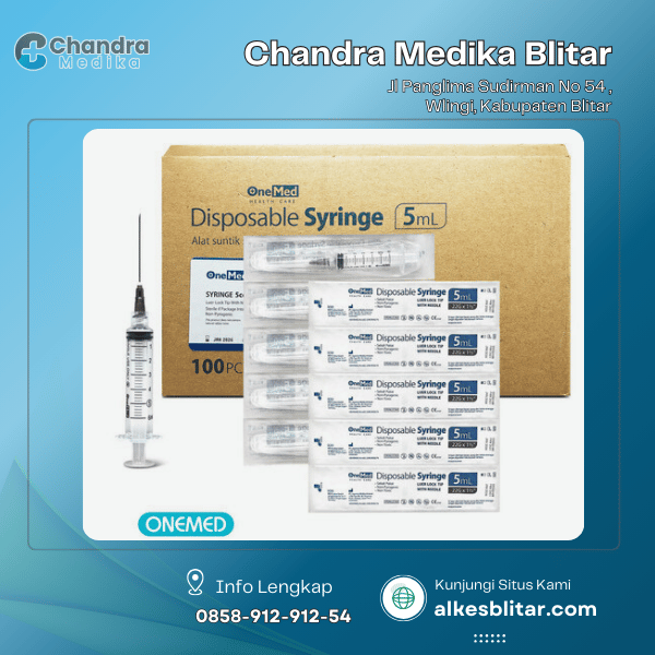 supplier jarum suntik 5 cc blitar
