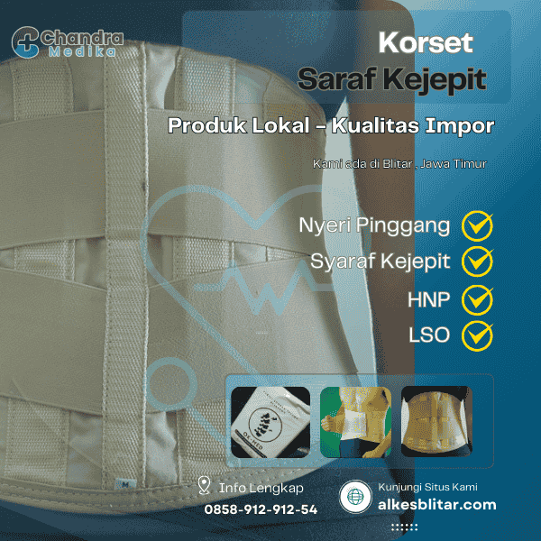 korset saraf kejepit