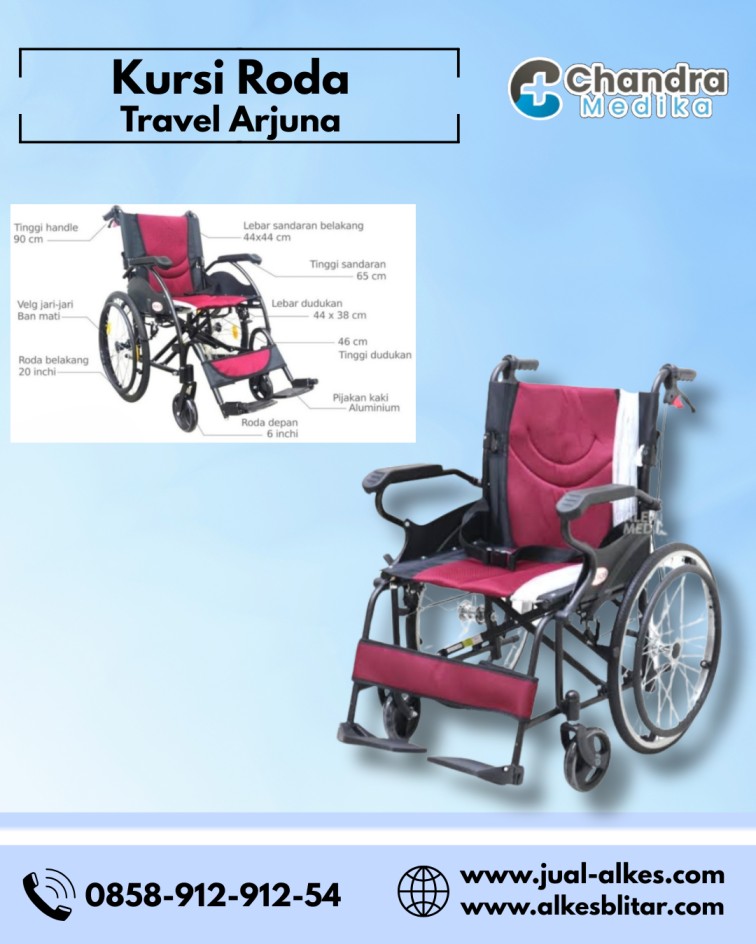 kursi roda travel arjuna