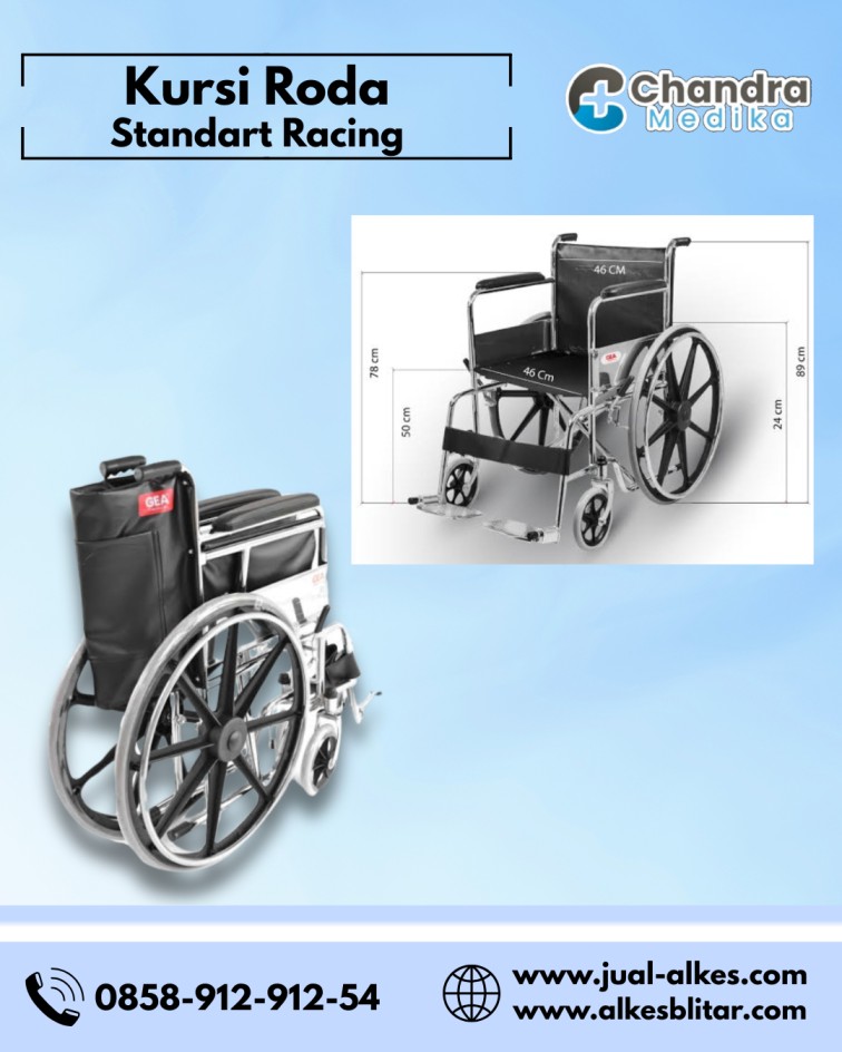 kursi roda standar racing