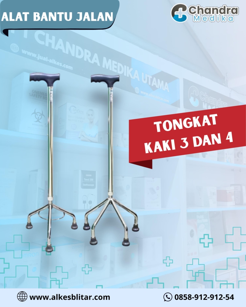 tongkat lansia kaki 3 maupun kaki 4