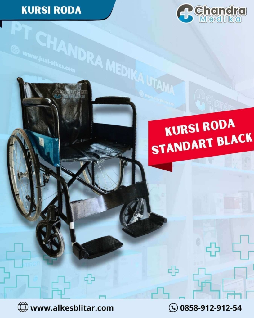Kursi roda standart black