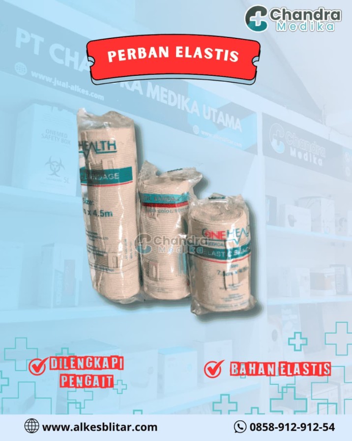 Perban Elastis – Solusi Cedera Ringan & Dukungan Sendi