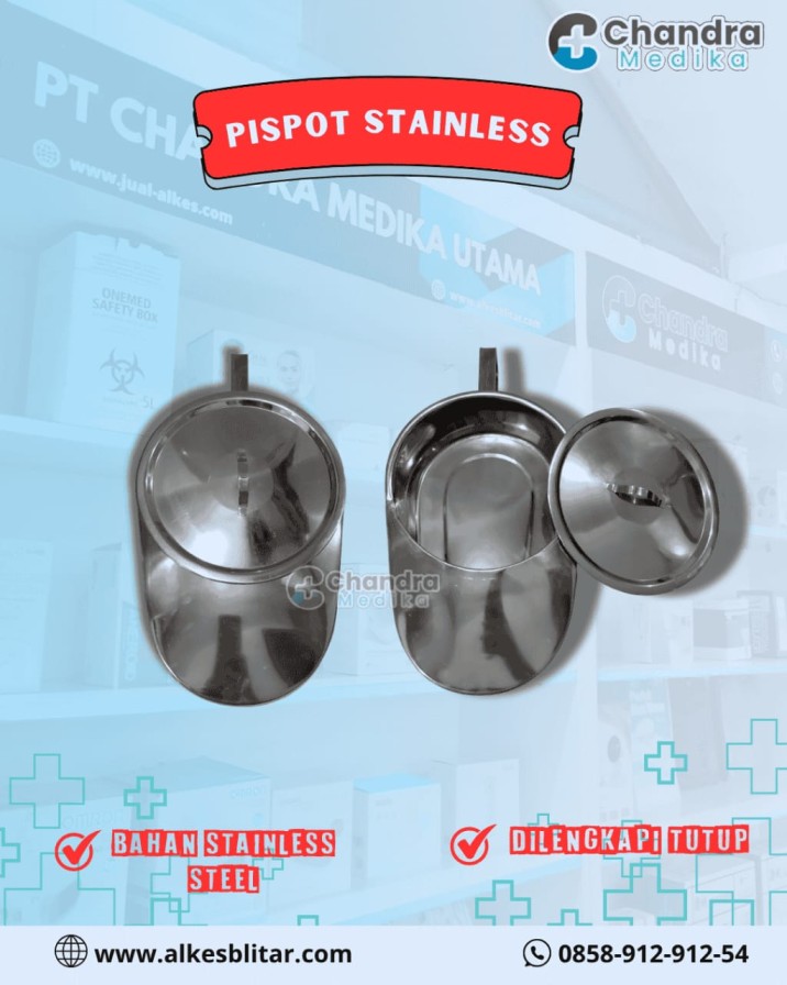 Pispot Sodok Stainless: Solusi Praktis untuk Perawatan Pasien dengan Mobilitas Terbatas