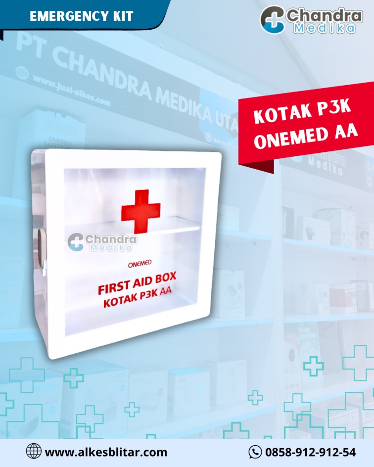 Harga kotak P3K AA Onemed cukup terjangkau, terutama jika melihat kelengkapan isinya. Investasi kecil ini akan sangat bermanfaat ketika terjadi keadaan darurat.