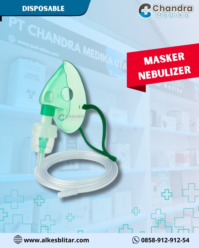 Masker nebulizer adalah komponen penting dalam perawatan kesehatan saluran pernapasan.