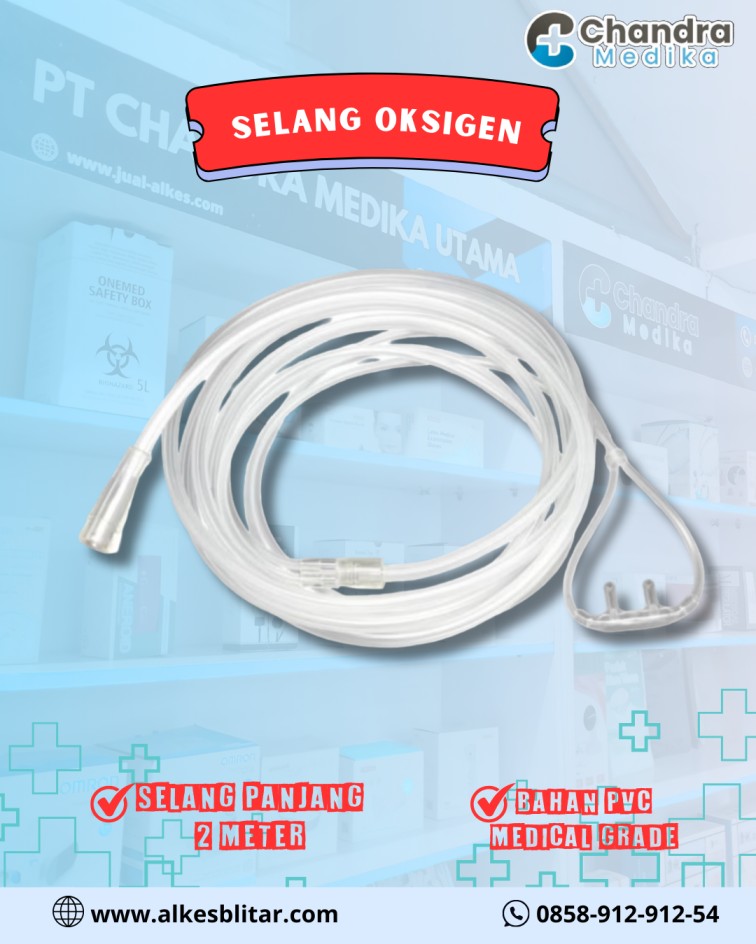 Selang nasal oksigen atau sering dikenal dengan istilah nasal cannula adalah alat berupa selang medis yang digunakan untuk menyalurkan oksigen tambahan langsung ke saluran pernapasan melalui hidung pasien.
