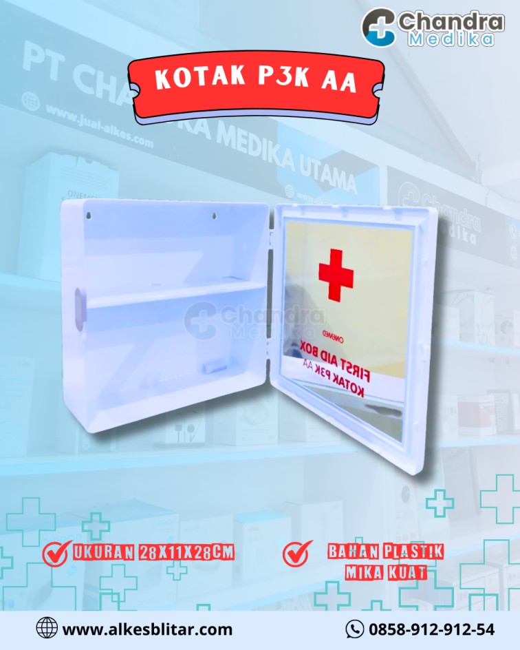 Harga kotak P3K AA Onemed cukup terjangkau, terutama jika melihat kelengkapan isinya. Investasi kecil ini akan sangat bermanfaat ketika terjadi keadaan darurat.