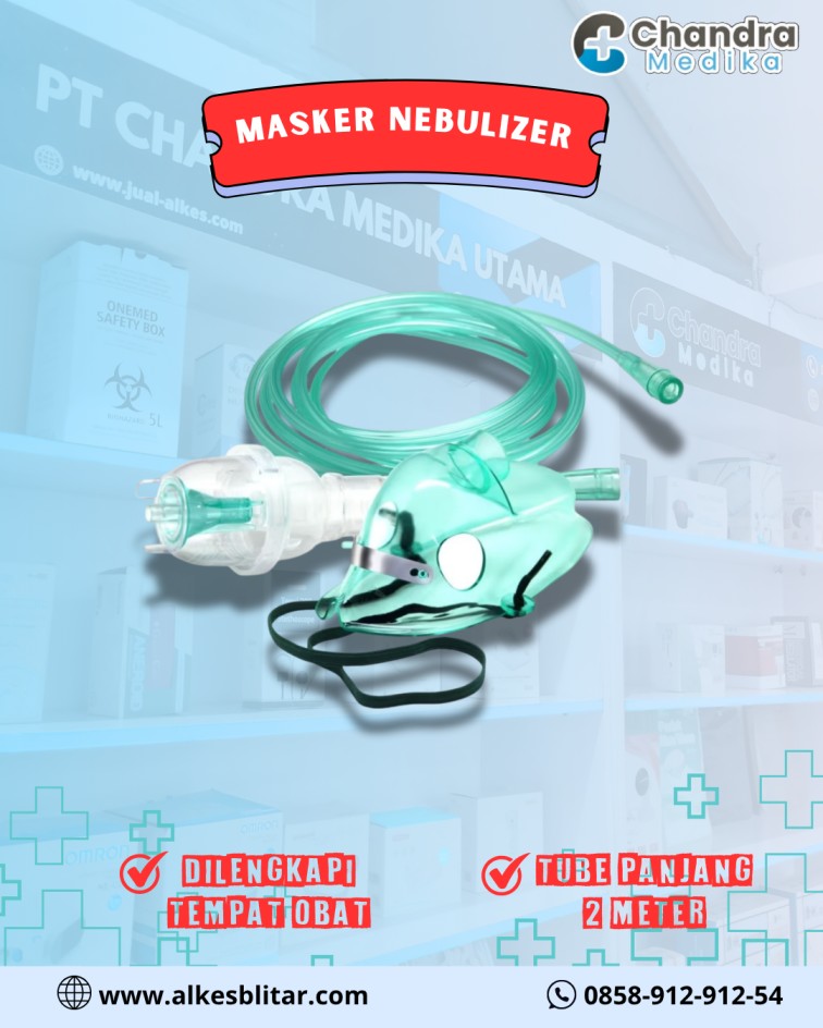 Masker nebulizer adalah komponen penting dalam perawatan kesehatan saluran pernapasan.
