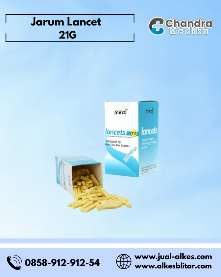 jarum lancet 21g