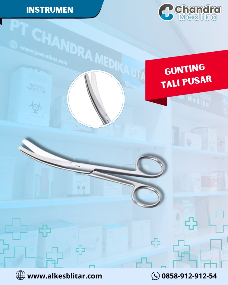 setiap peralatan medis memiliki peran yang tidak bisa digantikan. Salah satu alat penting adalah gunting tali pusar