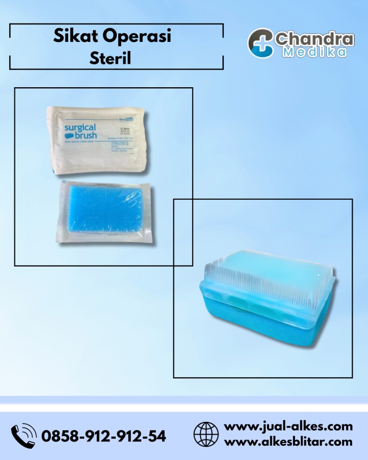 sikat operasi steril