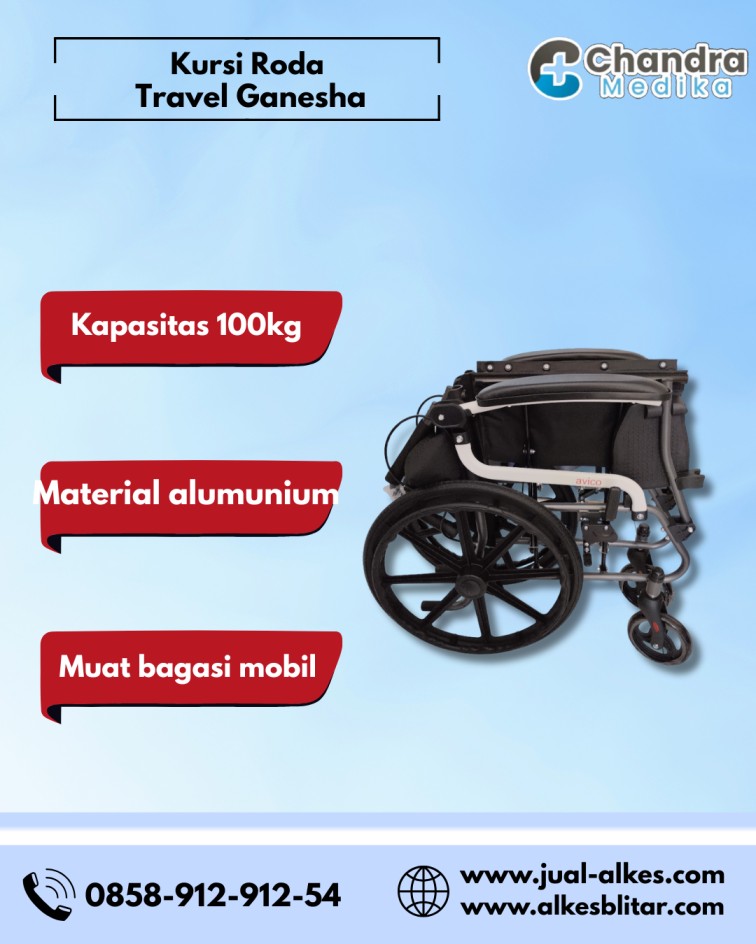 Kursi Roda Travel Avico Ganesha