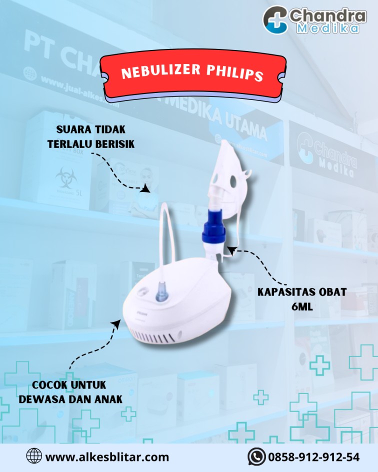 Bagi Anda yang memiliki gangguan pernapasan seperti asma, bronkitis, atau sesak napas, penggunaan nebulizer merupakan salah satu cara terbaik untuk membantu meredakan gejala dengan cepat. Salah satu alat nebulizer yang sangat direkomendasikan adalah Nebulizer Philips