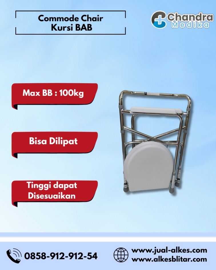 Kursi BAB Commode Chair 