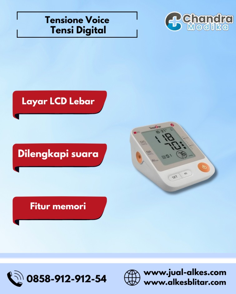 Tensimeter Digital Tensione Voice 1A