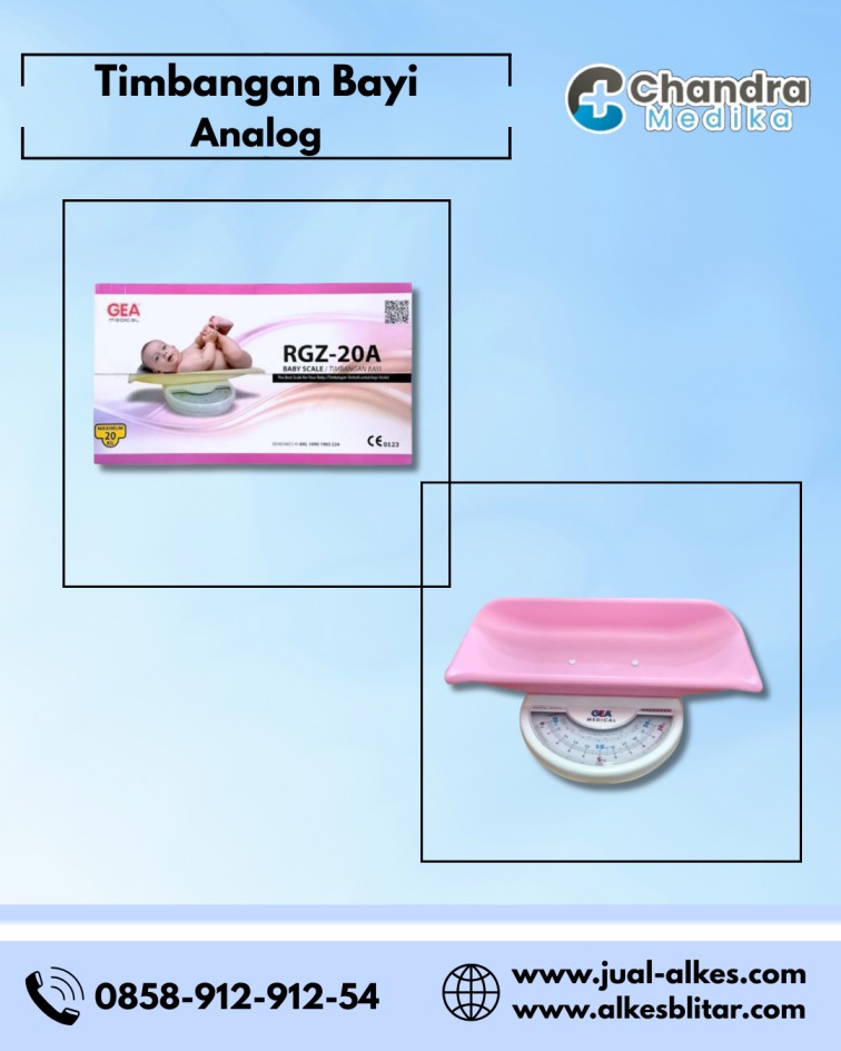 timbangan bayi analog