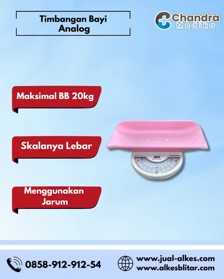 timbangan bayi analog
