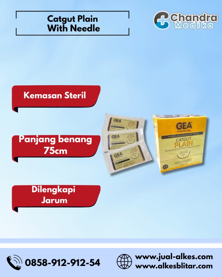 Catgut Plain with Needle.