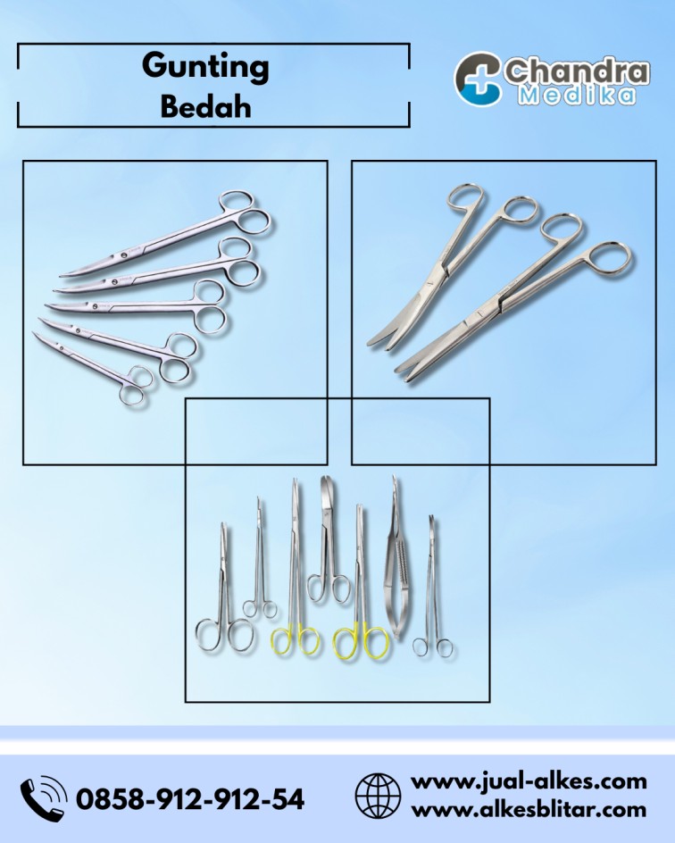 gunting bedah