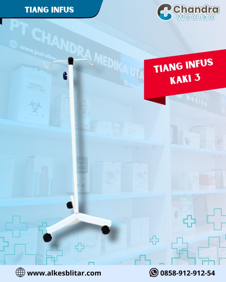 Tiang Infus Roda Kaki Tiga