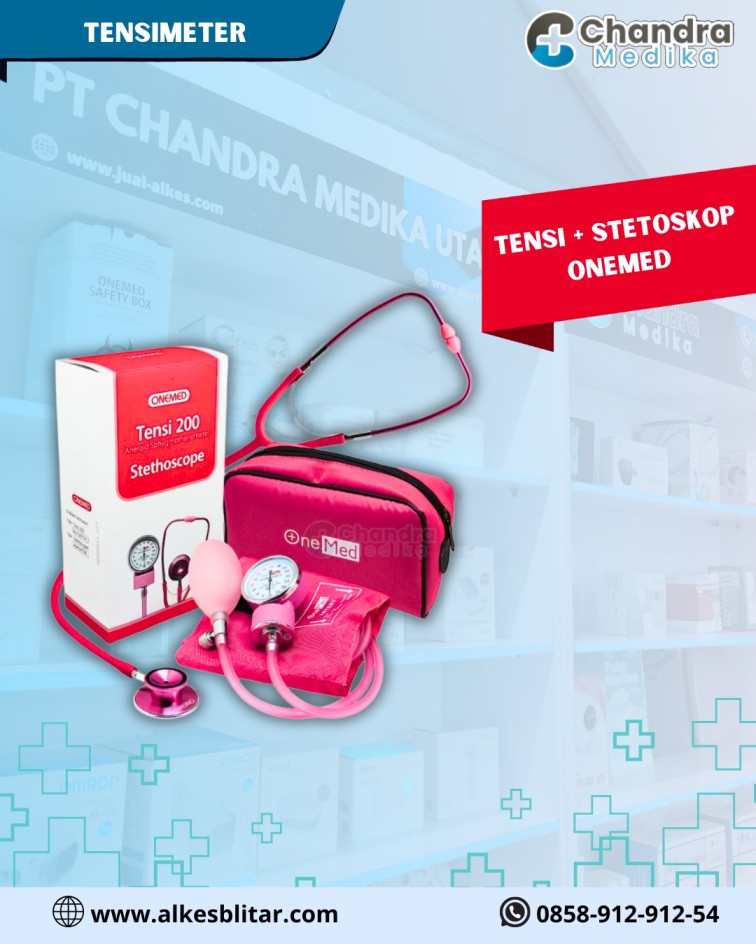 Paket Tensimeter dan Stetoskop Onemed