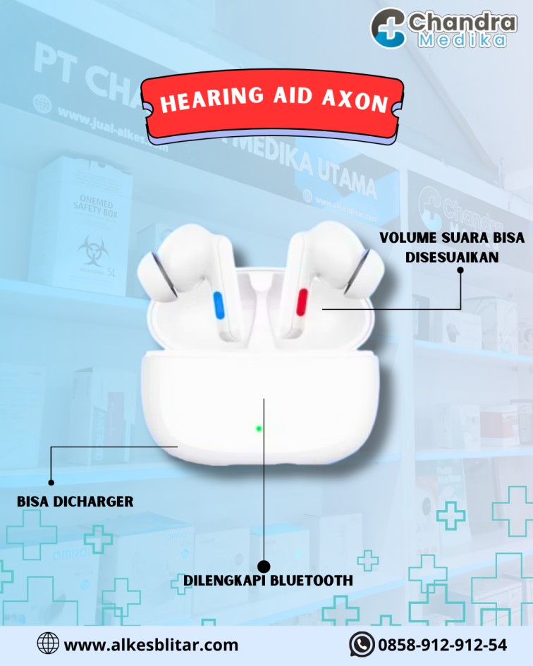 Hearing Aid Axon Cnai Rechargeable Bluetooth: Alat Bantu Dengar Modern untuk Suara Lebih Jernih dan Nyaman
