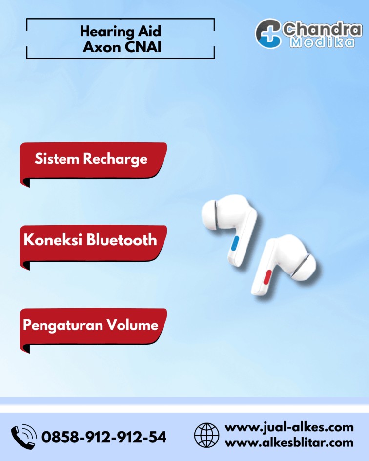 Hearing Aid Axon Cnai Rechargeable Bluetooth