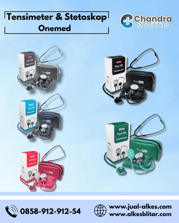 Paket Tensimeter dan Stetoskop Onemed