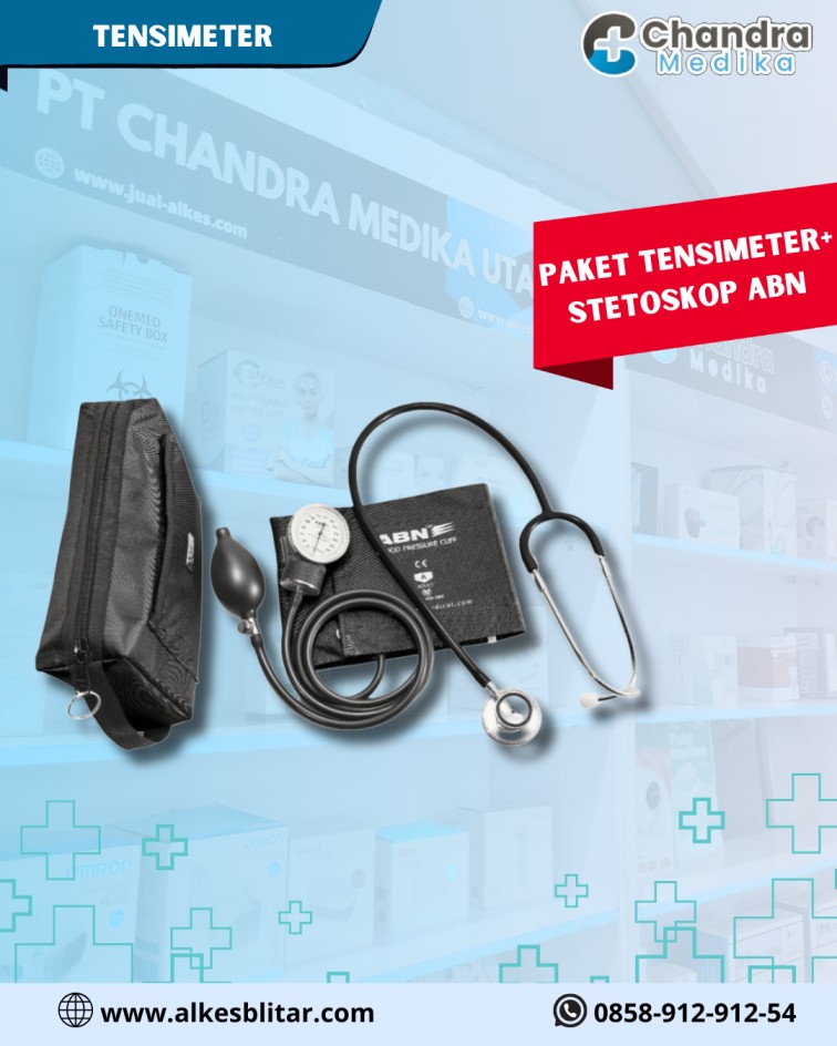 Paket ABN Tensimeter Plus Stetoskop