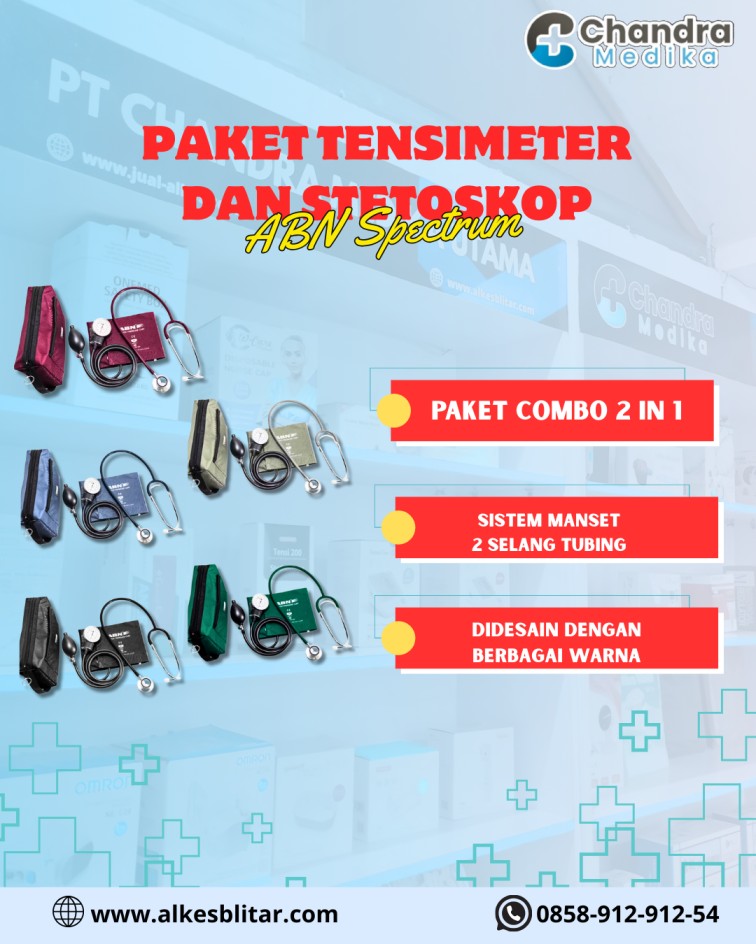 Paket ABN Tensimeter Plus Stetoskop