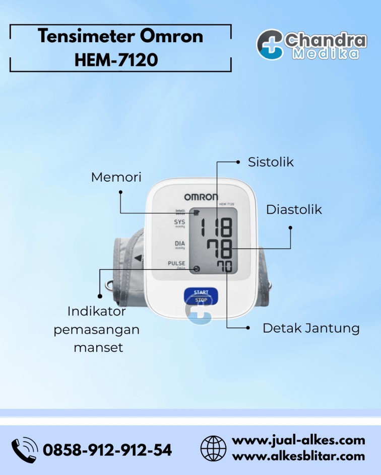 Tensimeter Omron HEM-7120