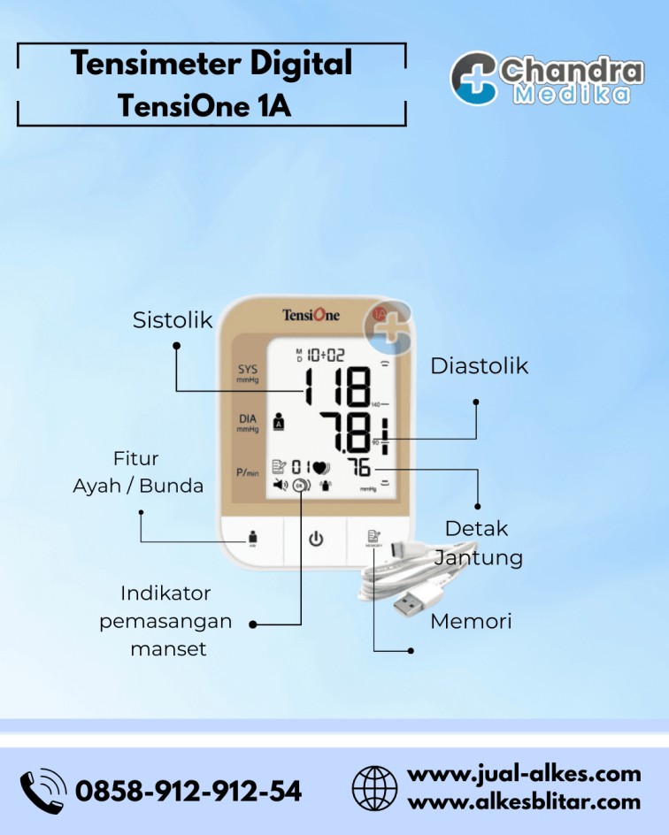 Tensimeter TensiOne 1A Gold Edition