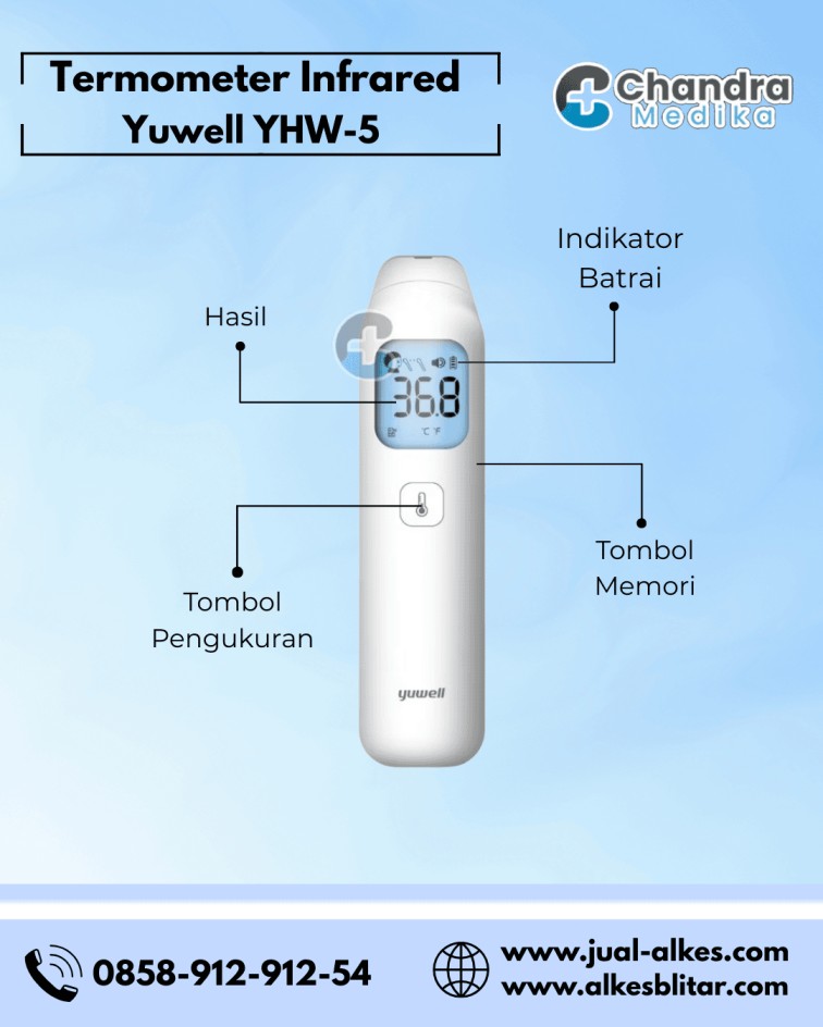 Termometer Infrared Yuwell YHW5