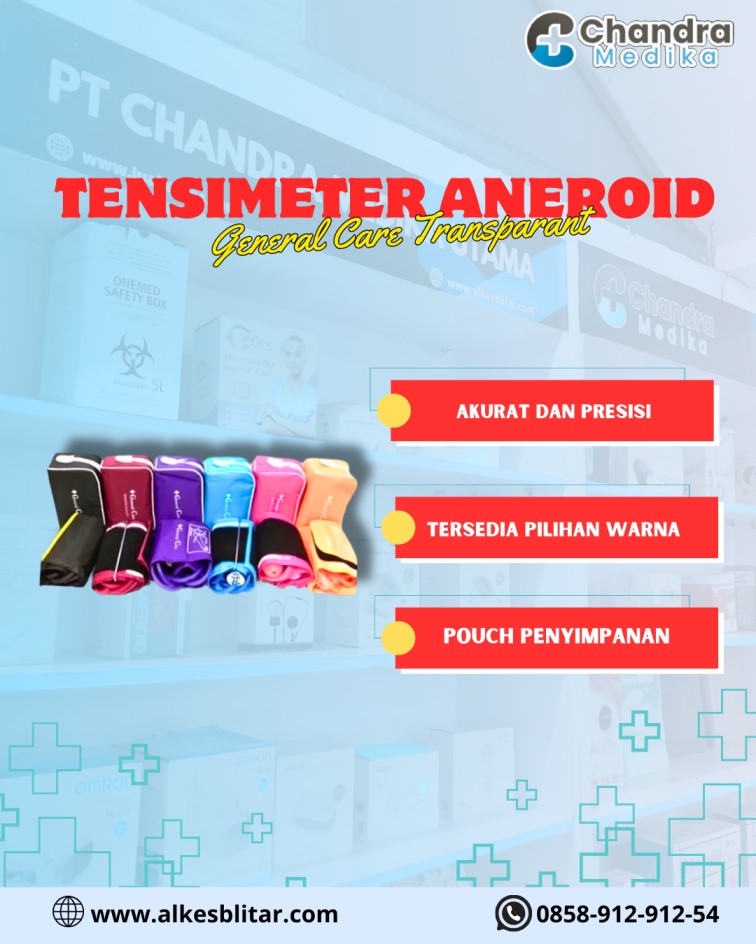 Tensimeter Aneroid General Care Transparant