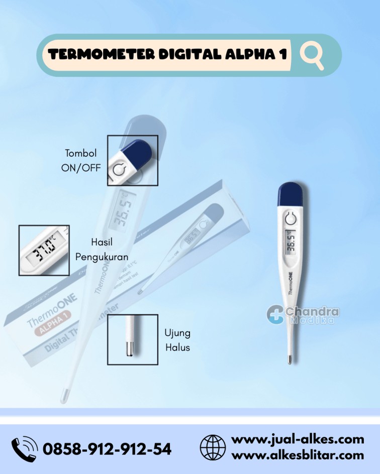 Termometer Digital ThermoONE Alpha 1