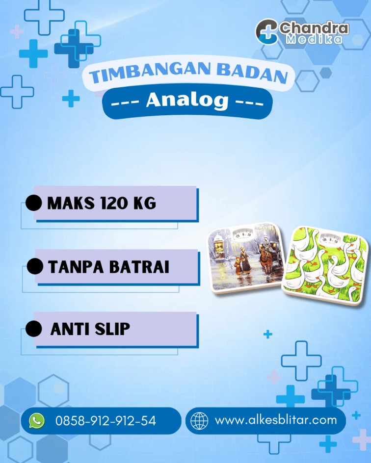 Timbangan Badan Analog