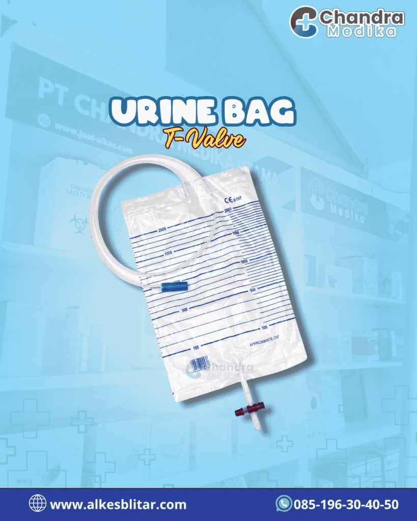 Urine Bag T-Valve 2L