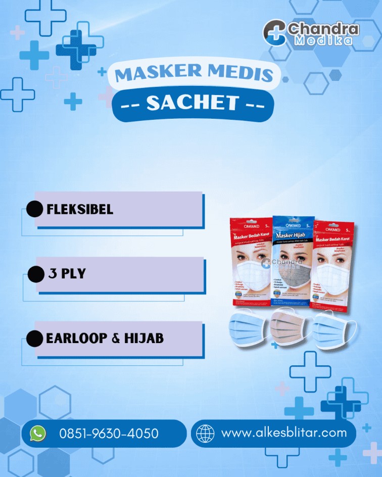 Masker medis sachet