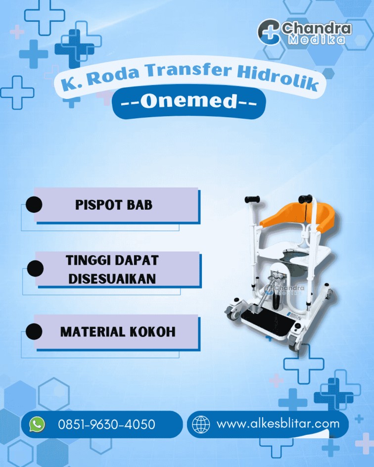 kursi roda transfer hidrolik