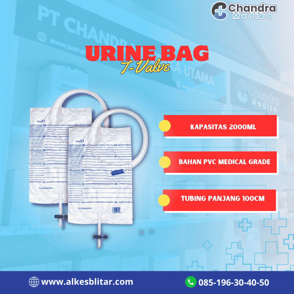 Urine Bag T-Valve 2L