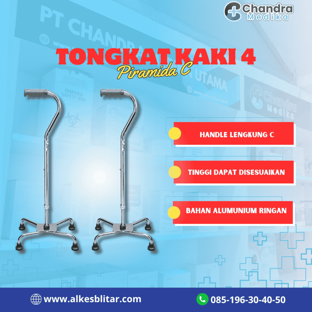 Tongkat Kaki 4 Piramida C