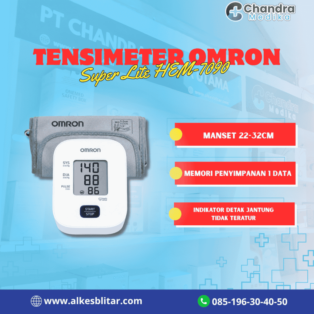 Tensimeter Digital Omron Super Lite HEM-7090