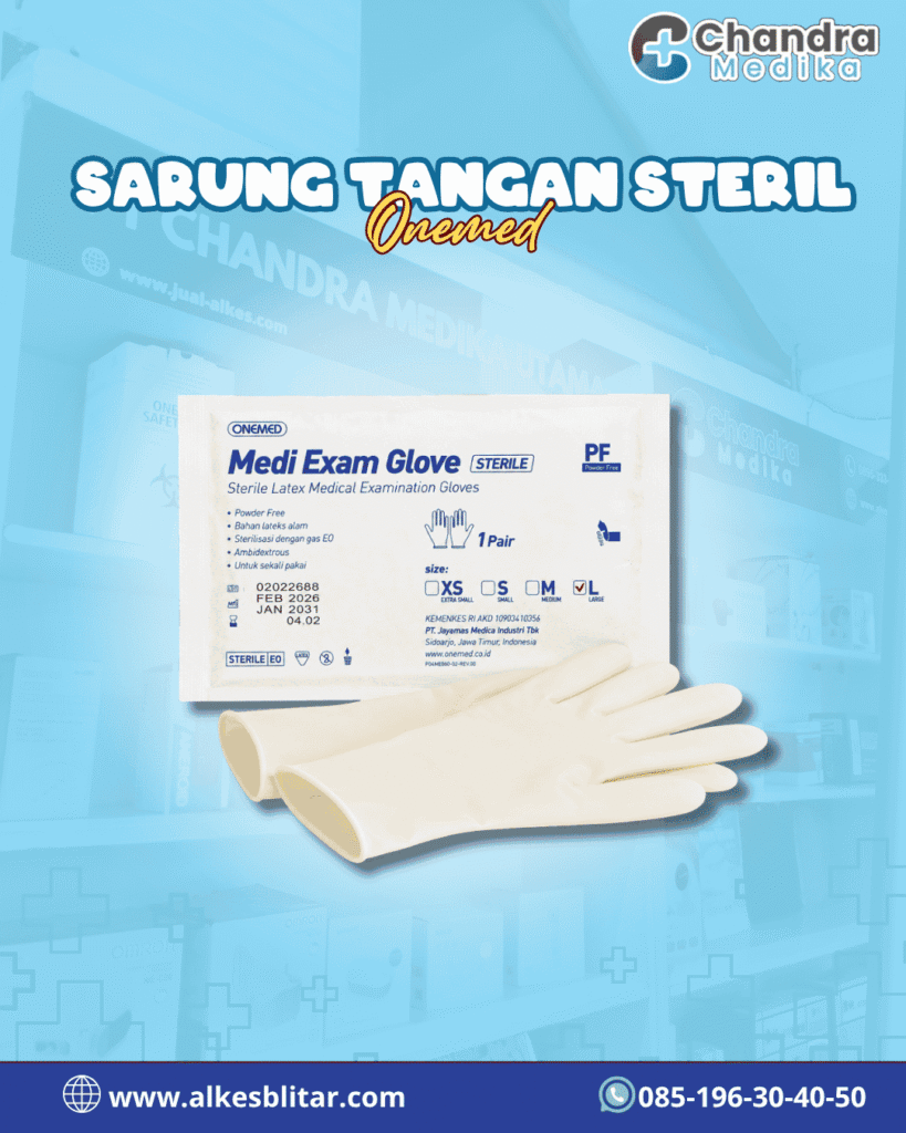 Sarung Tangan Steril Onemed 1 Pasang