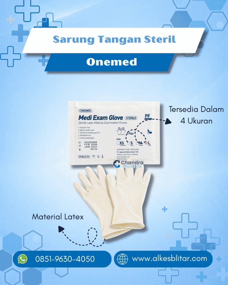 Sarung Tangan Steril Onemed