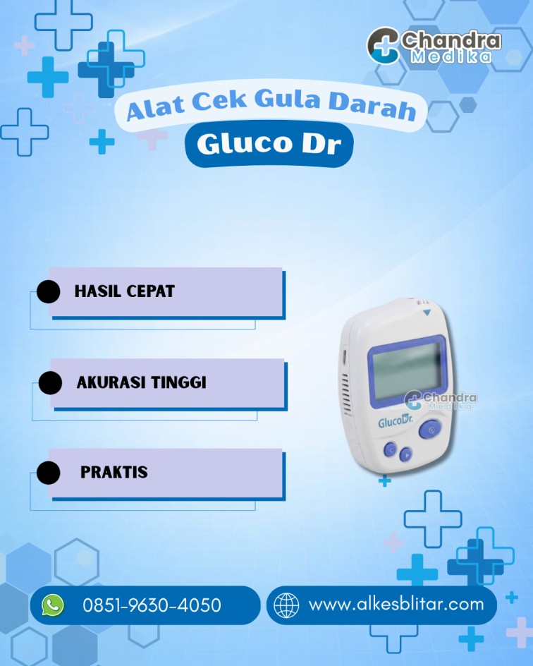 Alat Cek Gula Darah Gluco Dr AGM-2100 Set